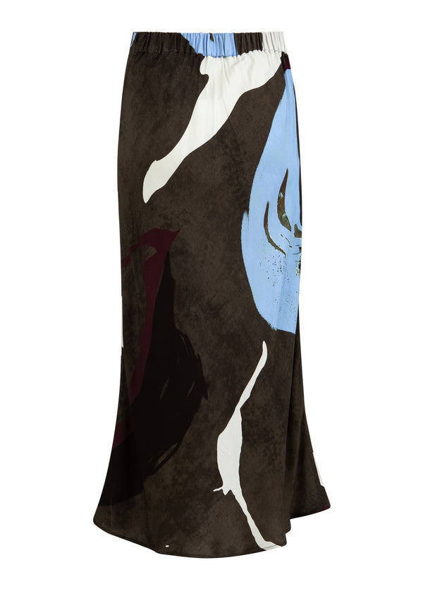 Coster Copenhagen NEDERDEL I SHADOW GRAPHIC PRINT Skirt Shadow graphic print - 955