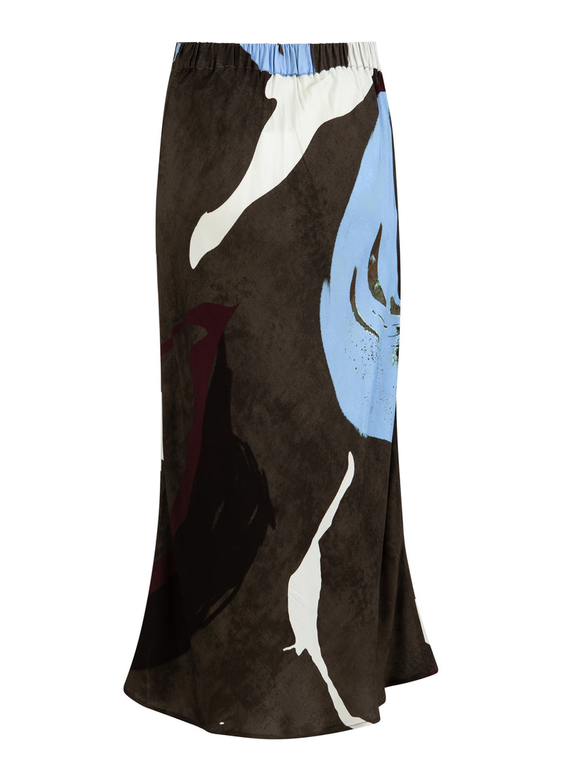 Coster Copenhagen NEDERDEL I SHADOW GRAPHIC PRINT Skirt Shadow graphic print - 955