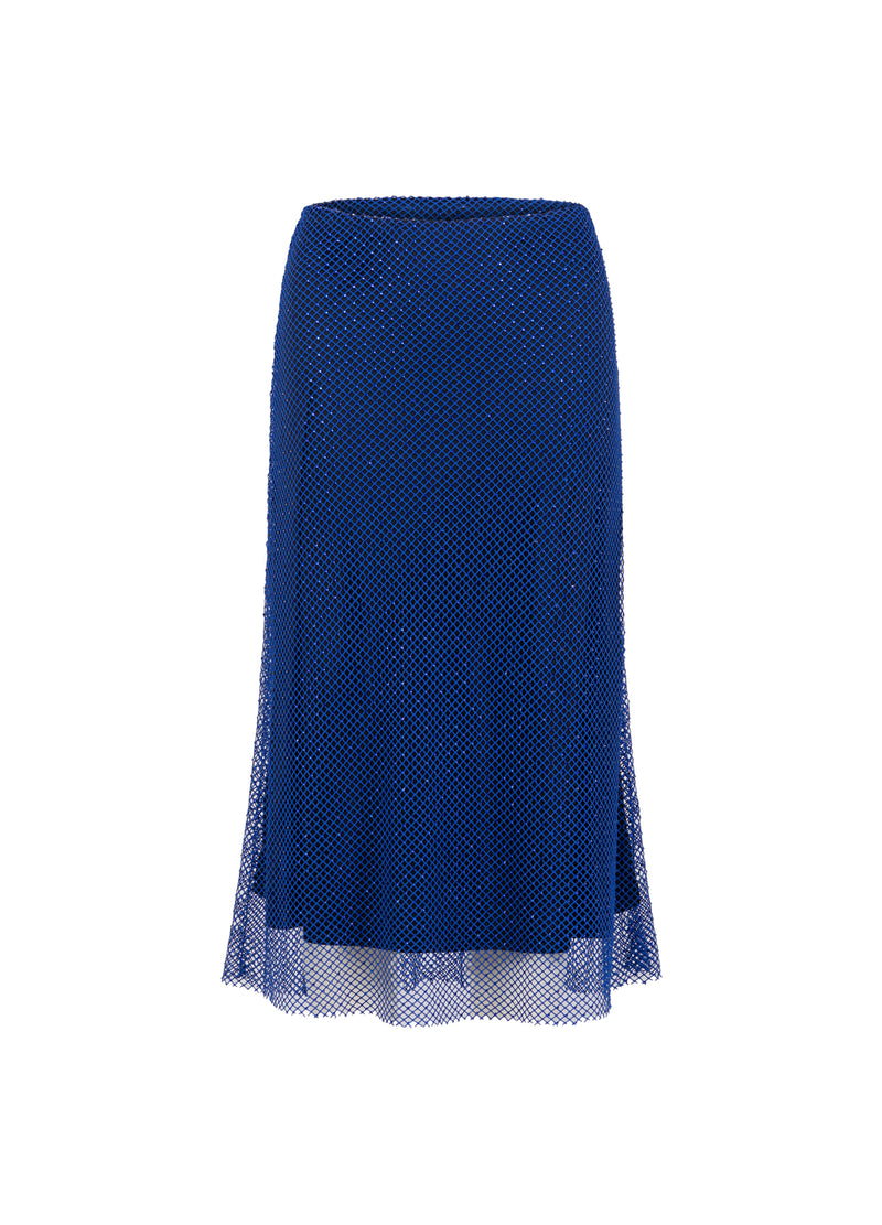 Coster Copenhagen NET NEDERDEL Skirt Rich blue - 583