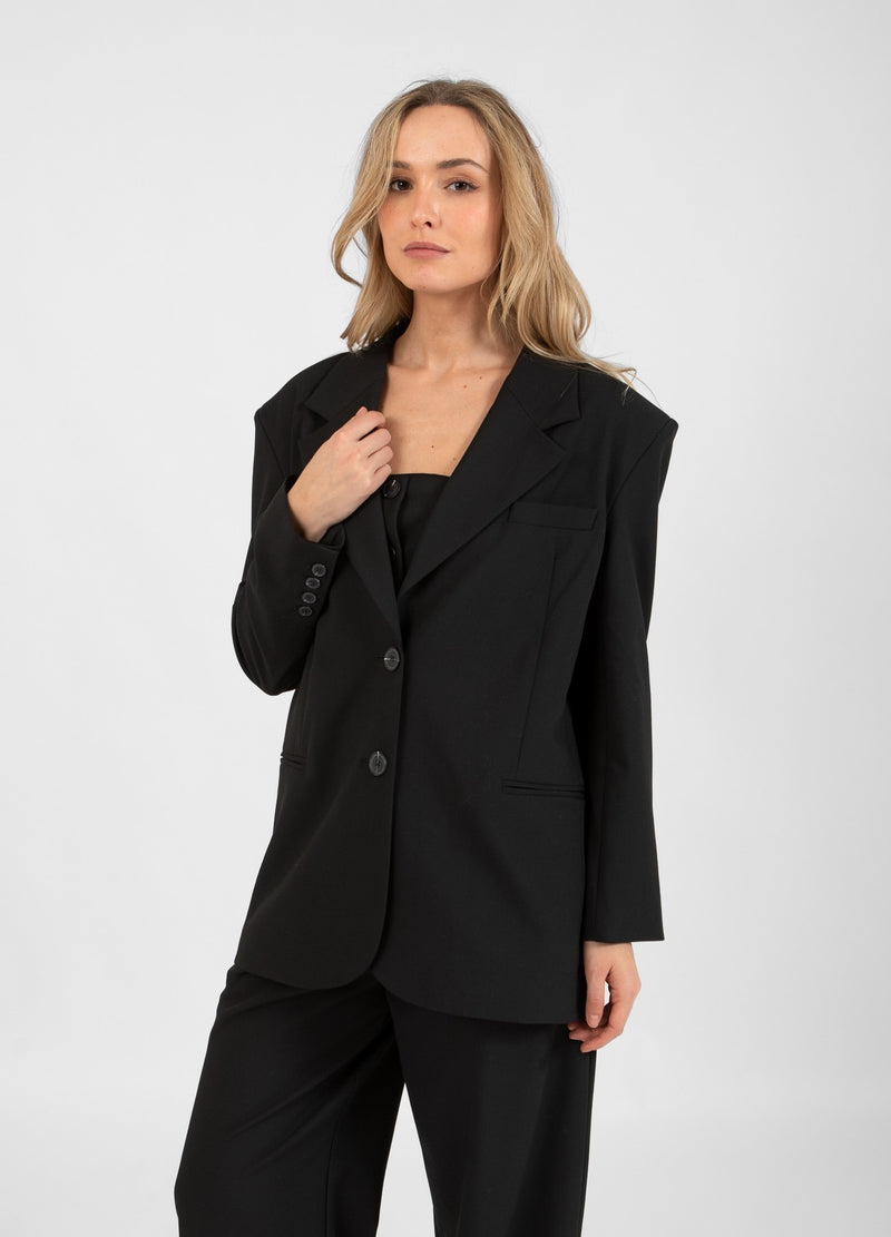 Coster Copenhagen  OVERSIZED BLAZER Blazer Black - 100