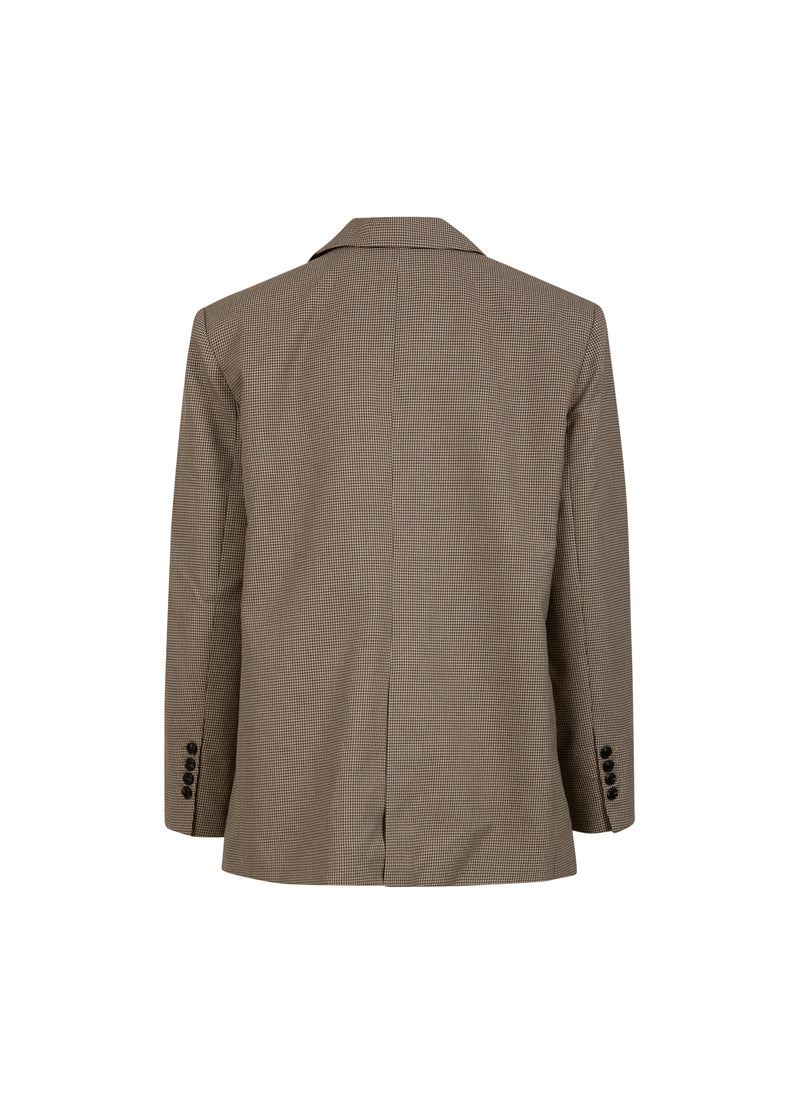 Coster Copenhagen OVERSIZE TERNET BLAZER Blazer Brown check - 371