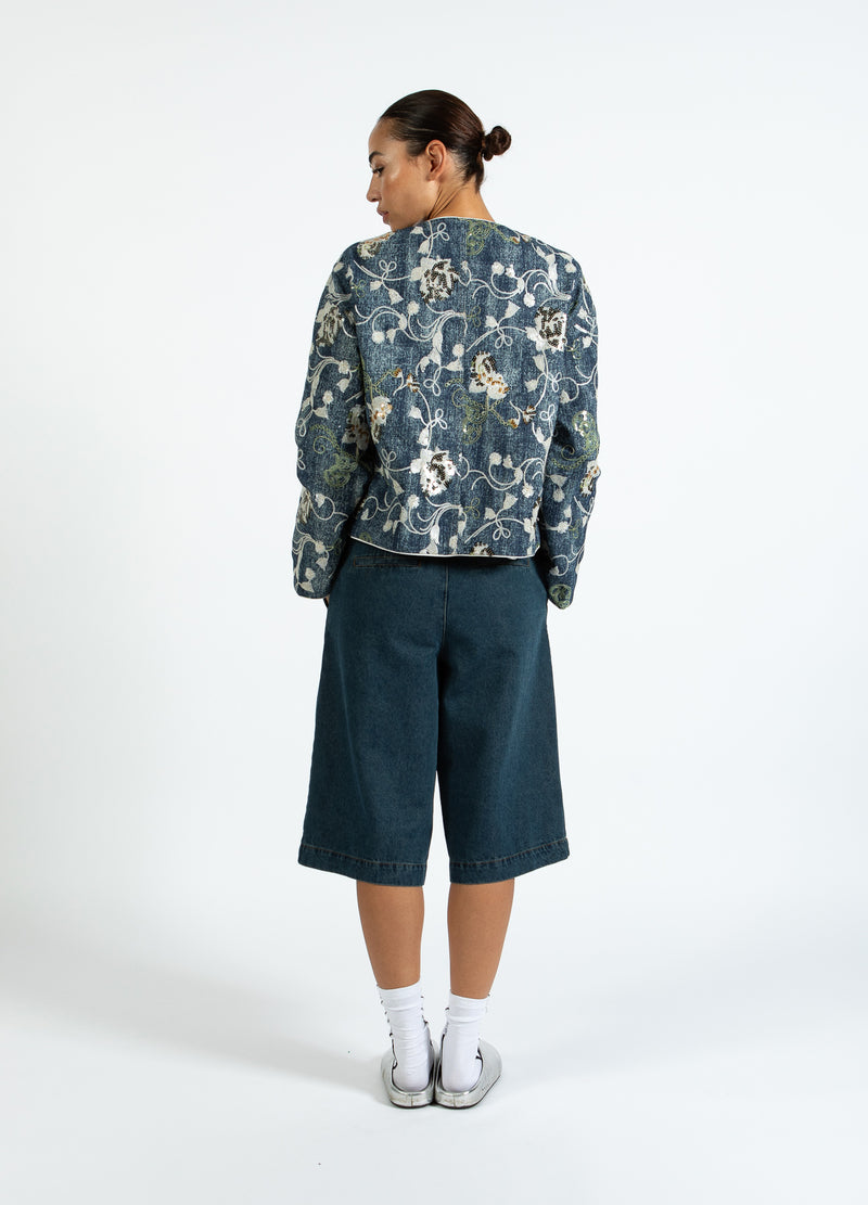 Coster Copenhagen PALLIET DENIM JAKKE Blazer Denim sequins - 594