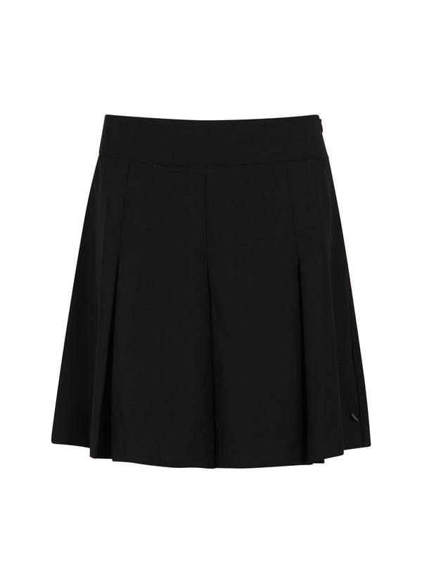 Coster Copenhagen PLISSERET MINI NEDERDEL Skirt Black - 100