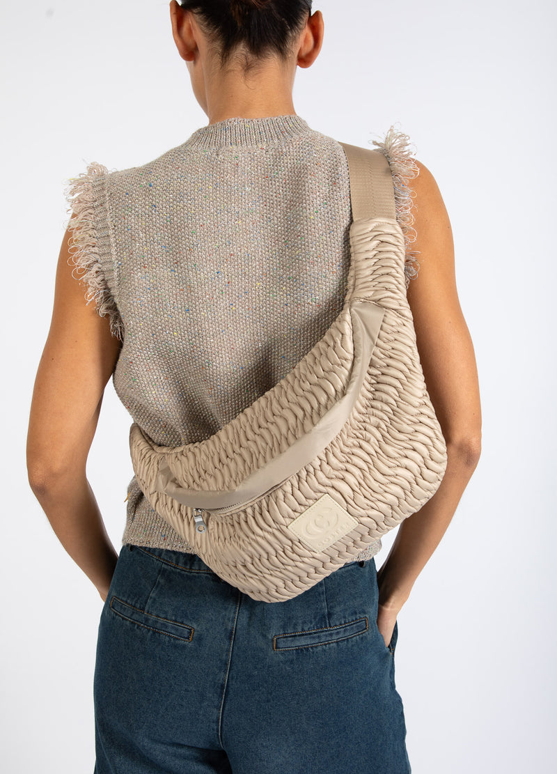 Coster Copenhagen QUILTET BÆLTETASKE Accessories Creme - 241