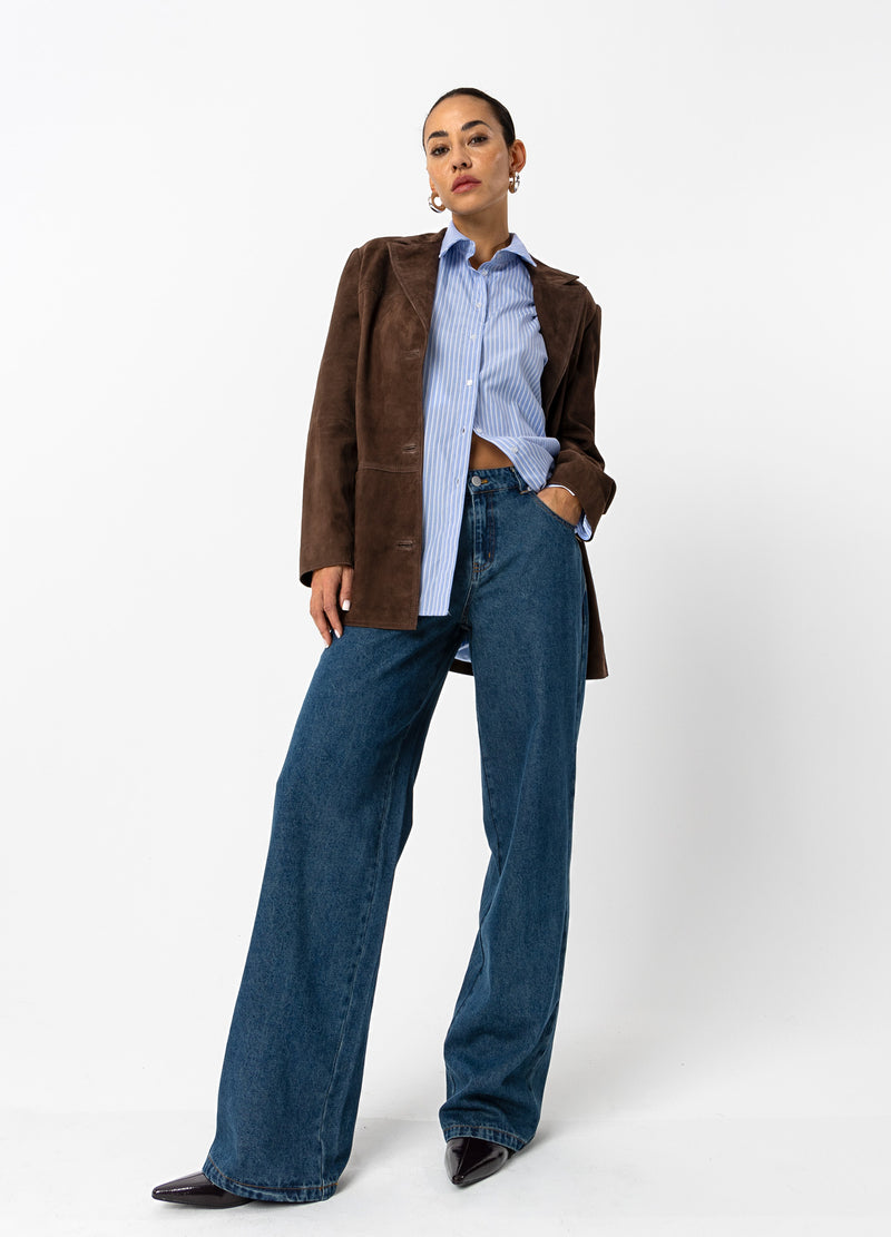 Coster Copenhagen RUSKINDSJAKKE Blazer Warm brown - 367