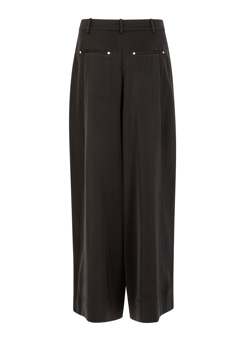 Coster Copenhagen SKINNENDE BREDE BUKSER - PETRA FIT Pants Black - 100