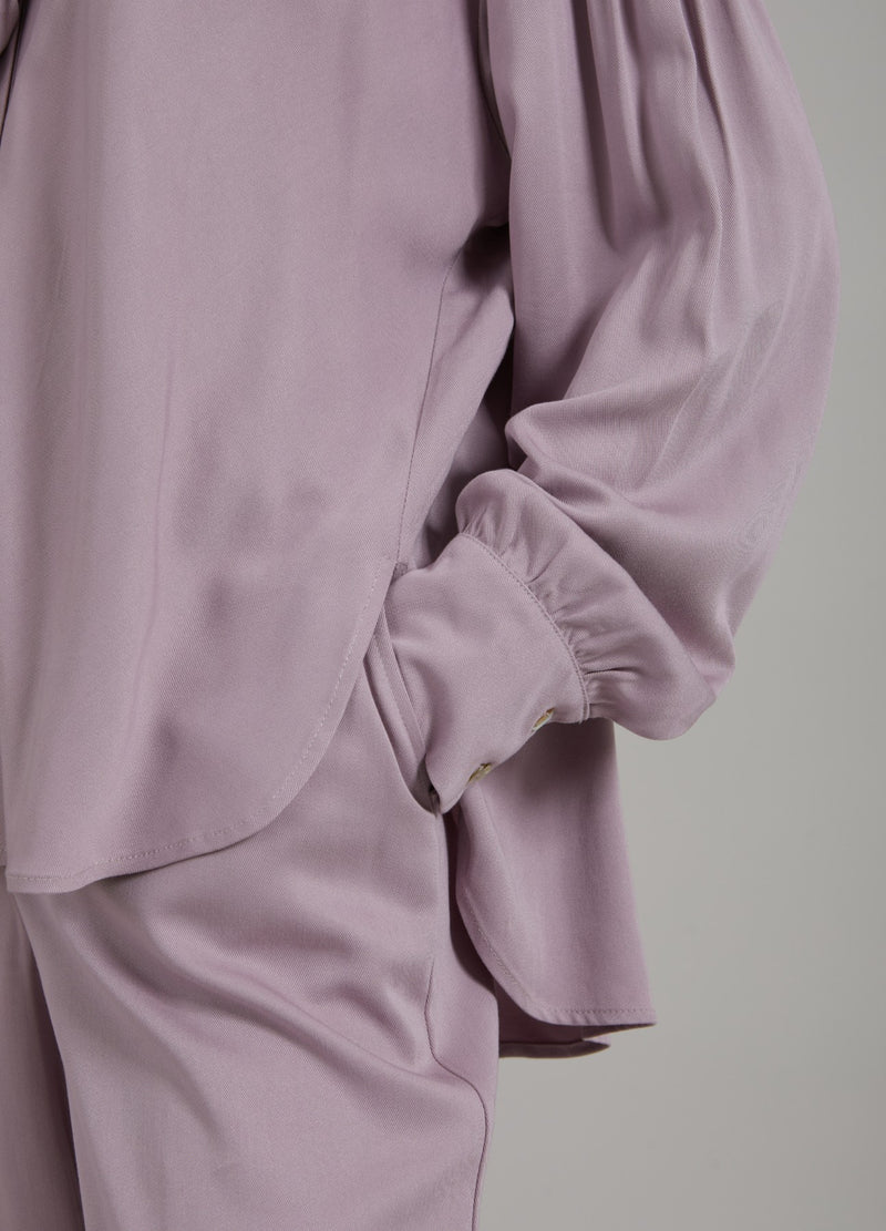 Coster Copenhagen SKJORTE I ECOVERO LENZING VISKOSE Shirt/Blouse Dusty purple - 855