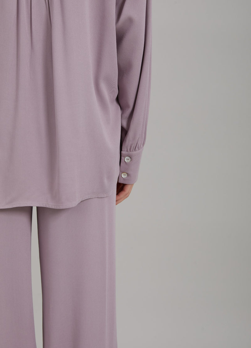 Coster Copenhagen SKJORTE I ECOVERO LENZING VISKOSE Shirt/Blouse Dusty purple - 855