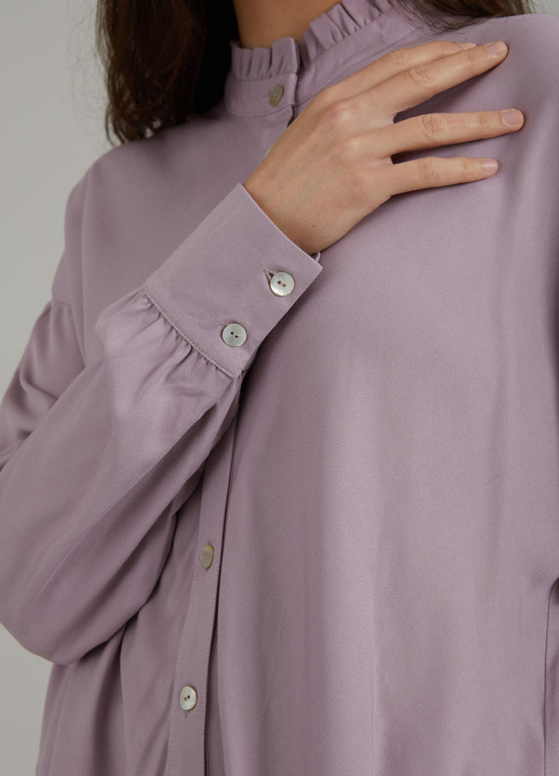 Coster Copenhagen SKJORTE I ECOVERO LENZING VISKOSE Shirt/Blouse Dusty purple - 855