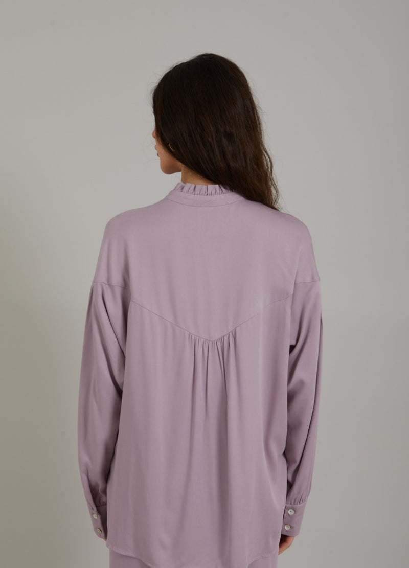 Coster Copenhagen SKJORTE I ECOVERO LENZING VISKOSE Shirt/Blouse Dusty purple - 855