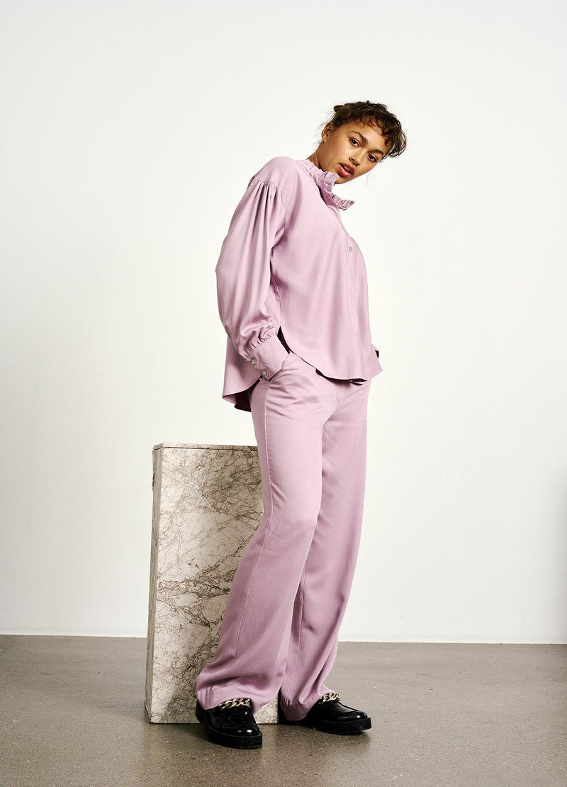 Coster Copenhagen SKJORTE I ECOVERO LENZING VISKOSE Shirt/Blouse Dusty purple - 855