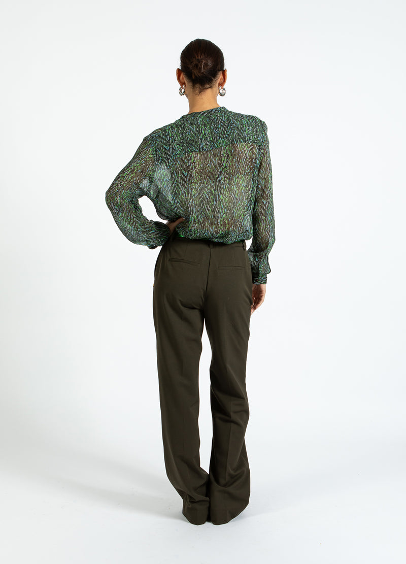 Coster Copenhagen SKJORTE I FIRESTORM PRINT Shirt/Blouse Firestorm print - 975