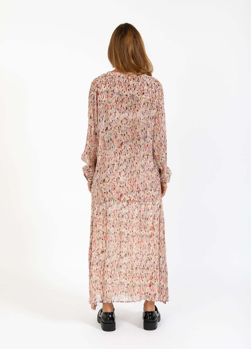 Coster Copenhagen SKJORTE I MULTI SPLASH PRINT Shirt/Blouse Multi splash print - 974
