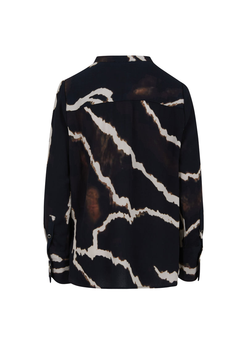 Coster Copenhagen  SKJORTE I NIGHT CLOUDS PRINT Shirt/Blouse Night clouds print - 924