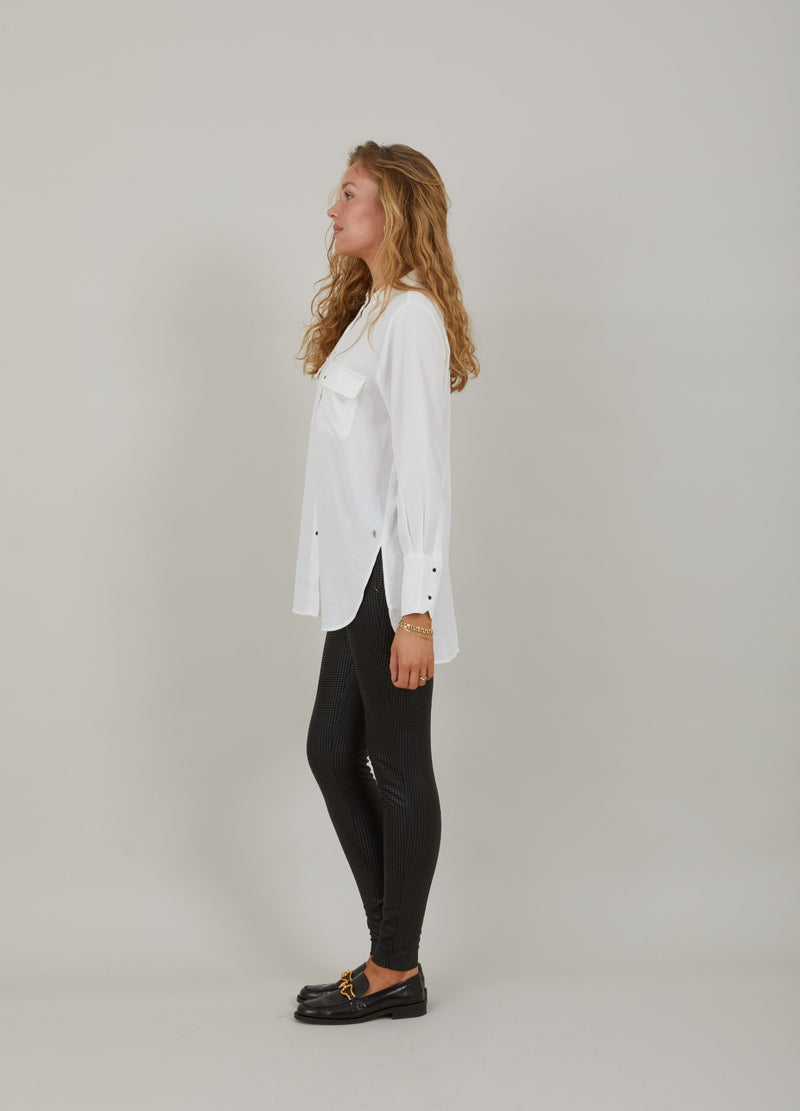 Coster Copenhagen SKJORTE M. LOMMER Shirt/Blouse White - 200
