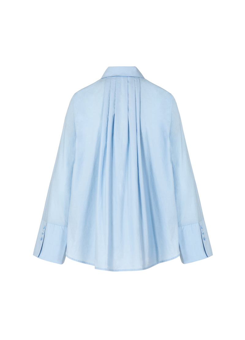 Coster Copenhagen SKJORTE MED LÆG Shirt/Blouse Pastel blue - 358