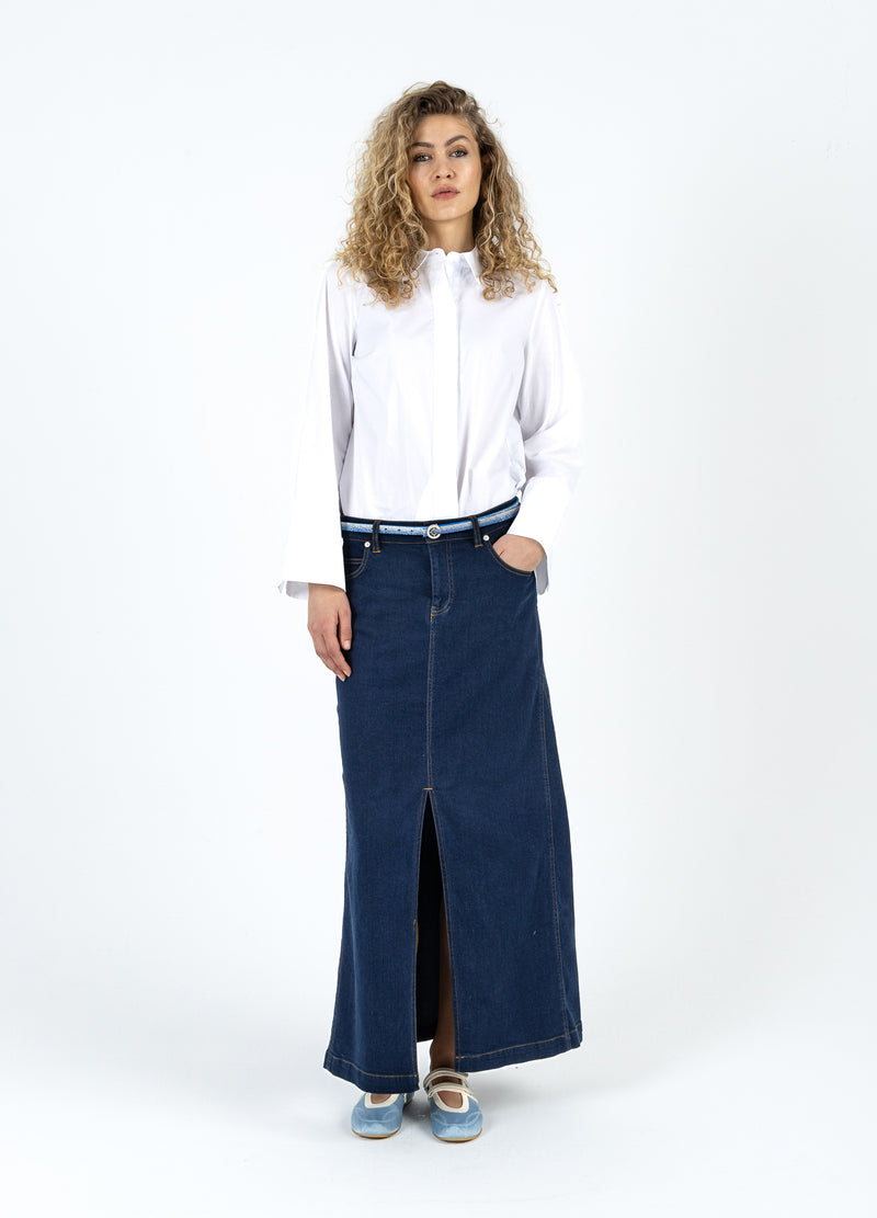Coster Copenhagen SKJORTE MED LÆG Shirt/Blouse White - 200