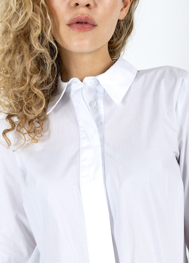 Coster Copenhagen SKJORTE MED LÆG Shirt/Blouse White - 200