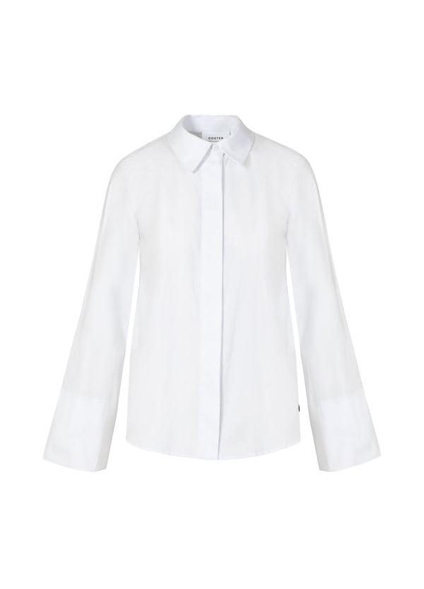 Coster Copenhagen SKJORTE MED LÆG Shirt/Blouse White - 200