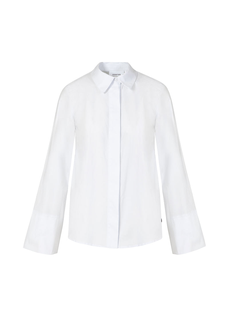 Coster Copenhagen SKJORTE MED LÆG Shirt/Blouse White - 200