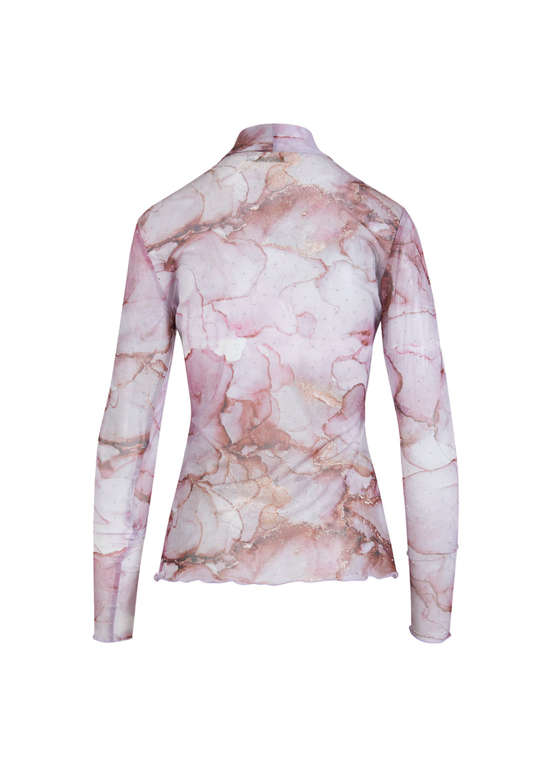 Coster Copenhagen  SKJORTE MED MESH Shirt/Blouse Rose dye mesh - 991