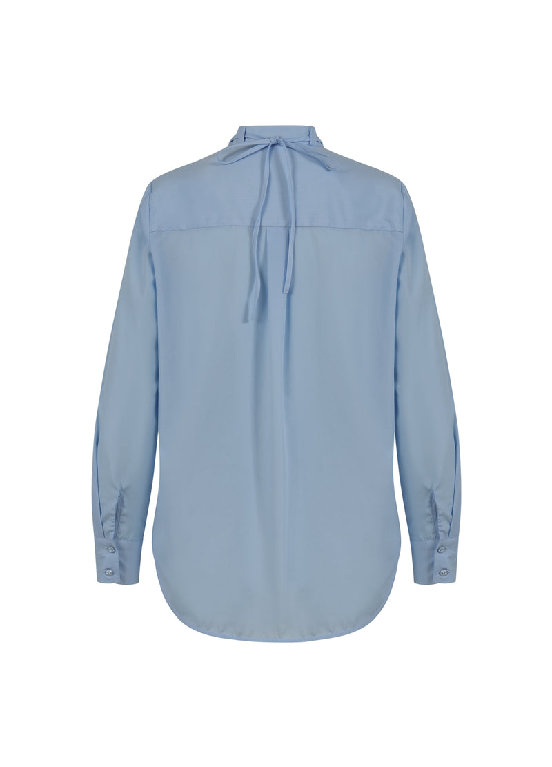 Coster Copenhagen SKJORTE MED ROSEHALSKÆDE Shirt/Blouse Arctic blue - 553