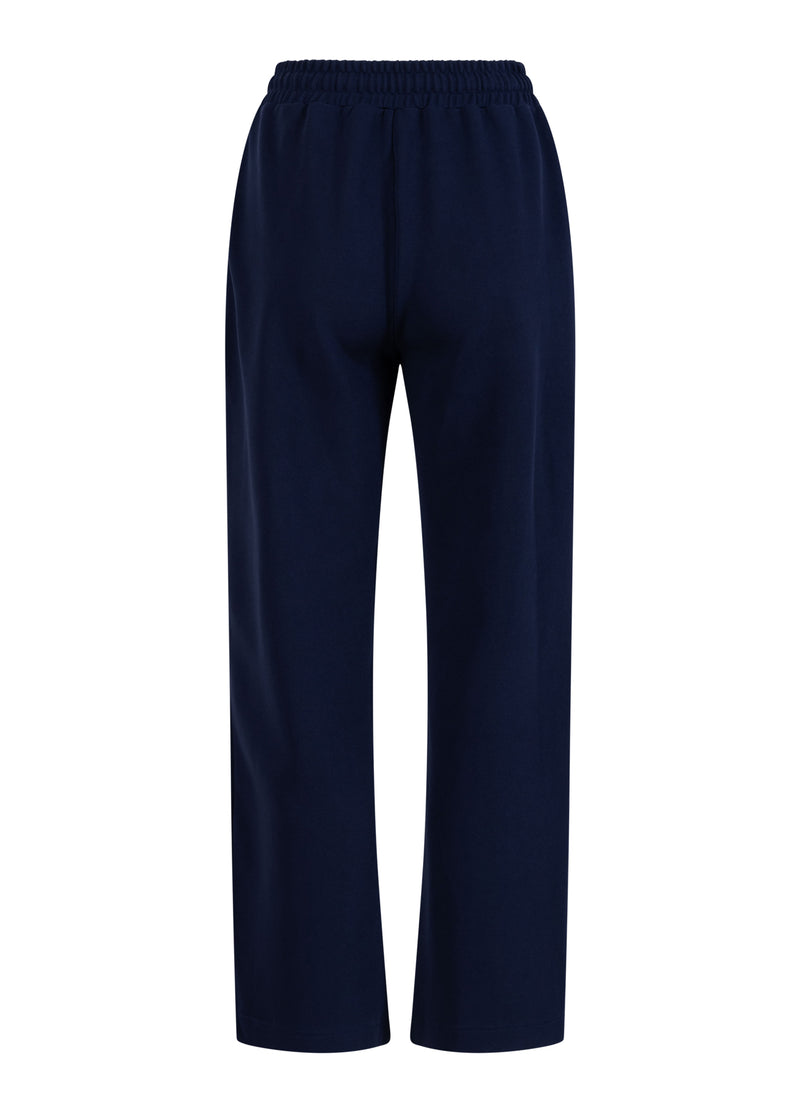 Coster Copenhagen SPORTY BUKSER - SILLE FIT Pants Navy - 563