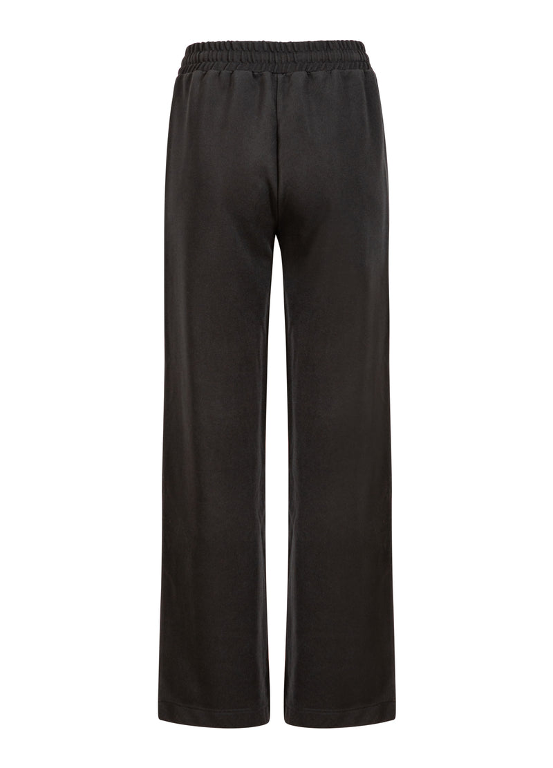Coster Copenhagen SPORTY BUKSER - SILLE FIT Pants Black - 100