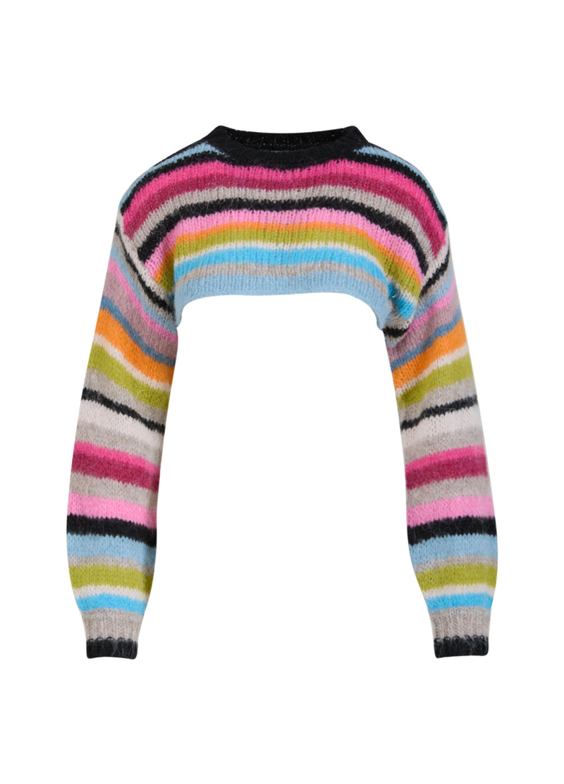 Coster Copenhagen  STRIK BOLERO Knitwear Multi stripes - 907