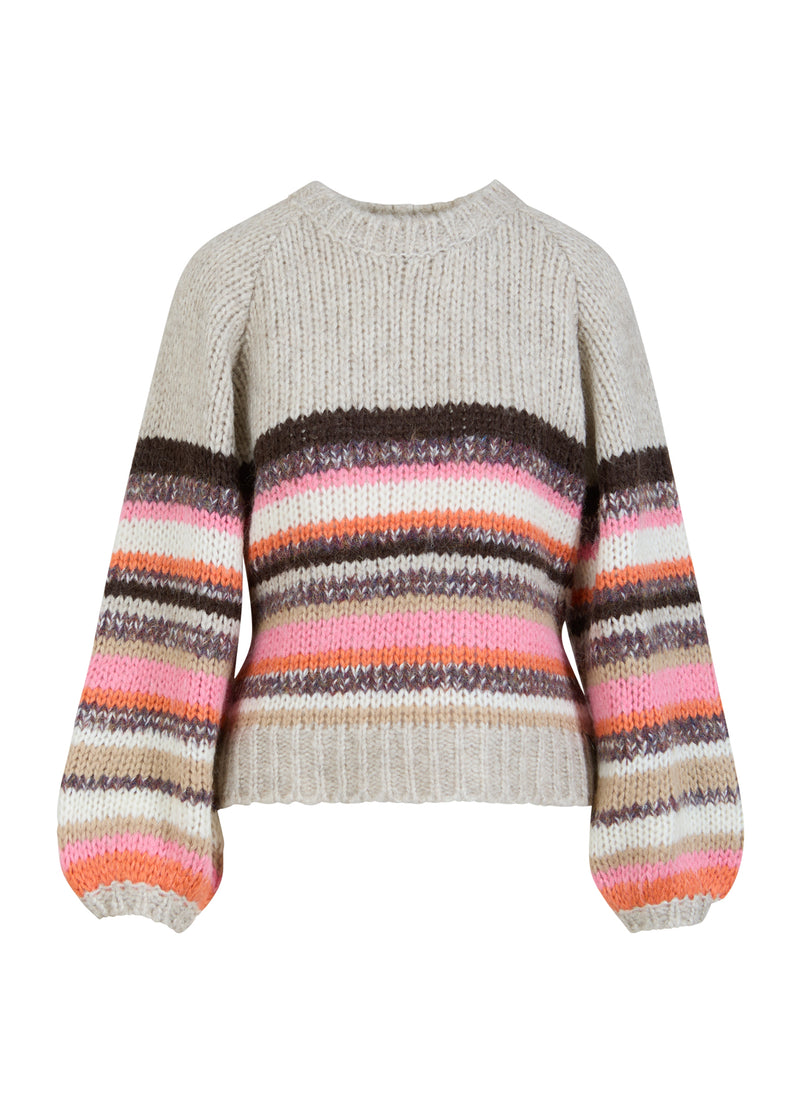 Coster Copenhagen  STRIK I MULTI FARVER Knitwear Multi stripes - 907