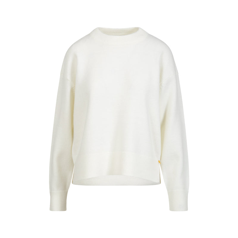 Coster Copenhagen SWEATER MED RUND HALS - COMFY KNIT Knitwear White - 200