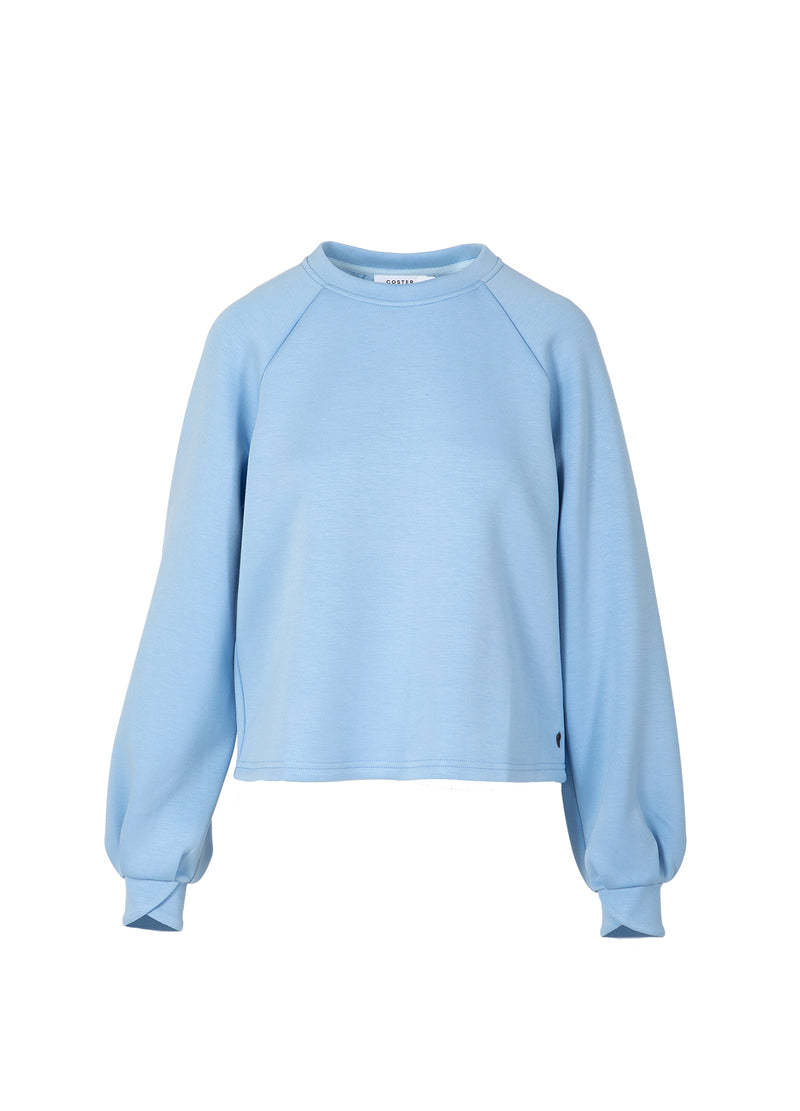 Coster Copenhagen SWEAT MED SCUBA ROSE Shirt/Blouse Pastel blue - 538