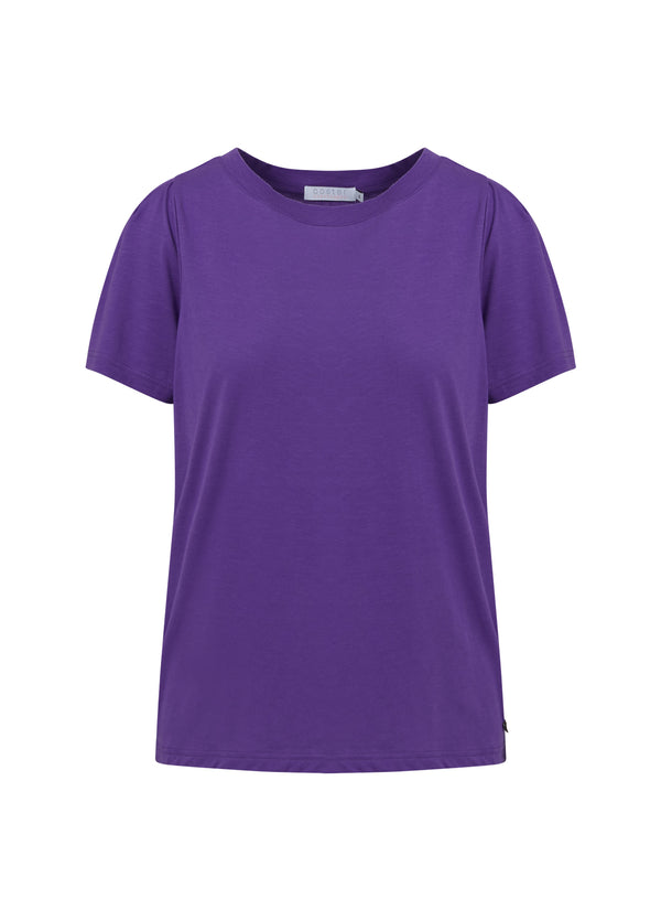 Coster Copenhagen T-SHIRT M. PRESSEFOLDER T-Shirt Warm purple - 846