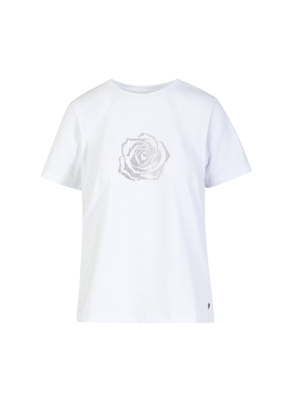 Coster Copenhagen T-SHIRT MED RHINSTEN Shirt/Blouse White - 200