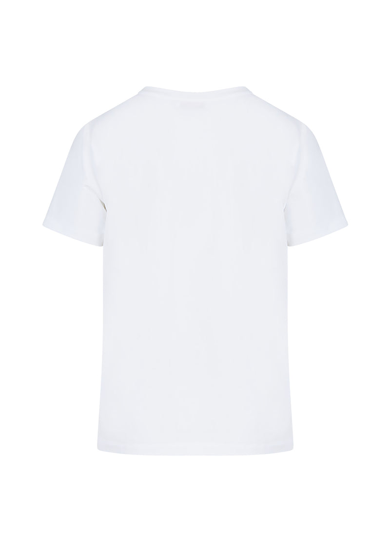 Coster Copenhagen T-SHIRT MED RUND HALS - KORTE ÆRMER T-Shirt White - 200