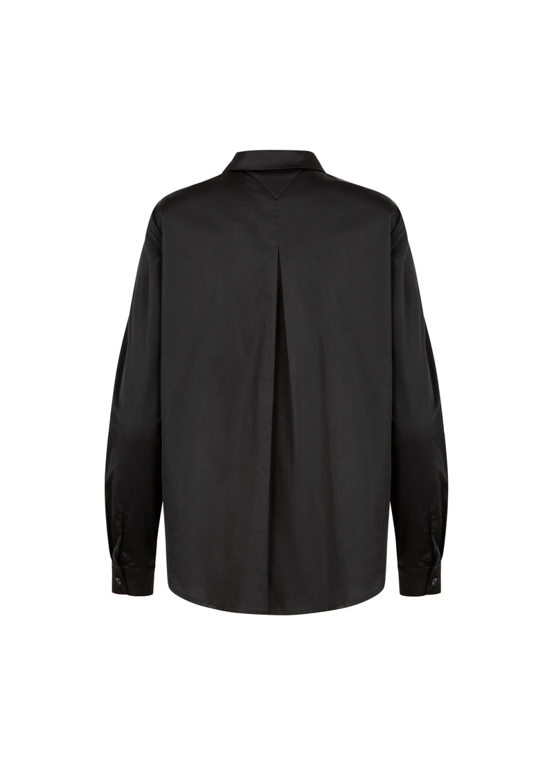 Coster Copenhagen TÆTSIDDENDE KLASSISK SKJORTE Shirt/Blouse Black - 100