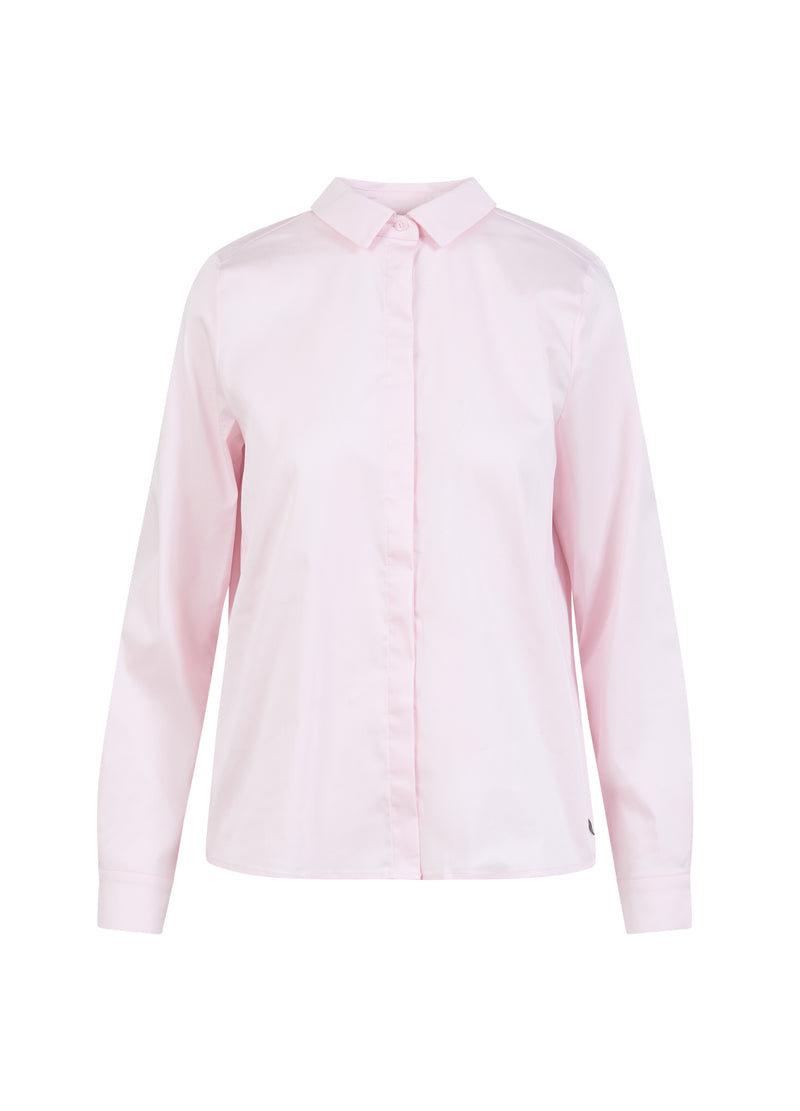 Coster Copenhagen TÆTSIDDENDE KLASSISK SKJORTE Shirt/Blouse Powder rose - 686