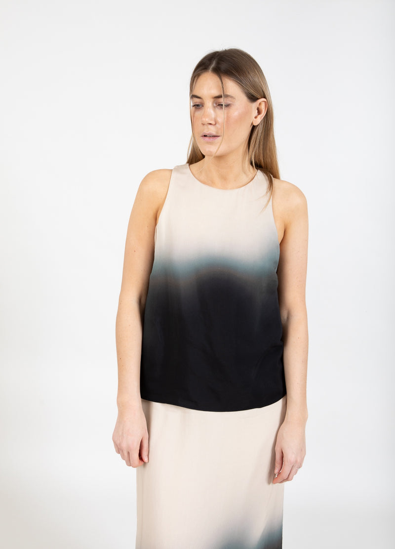 Coster Copenhagen TOP I TO FARVEFADE TRYK Shirt/Blouse Two color fade - 997