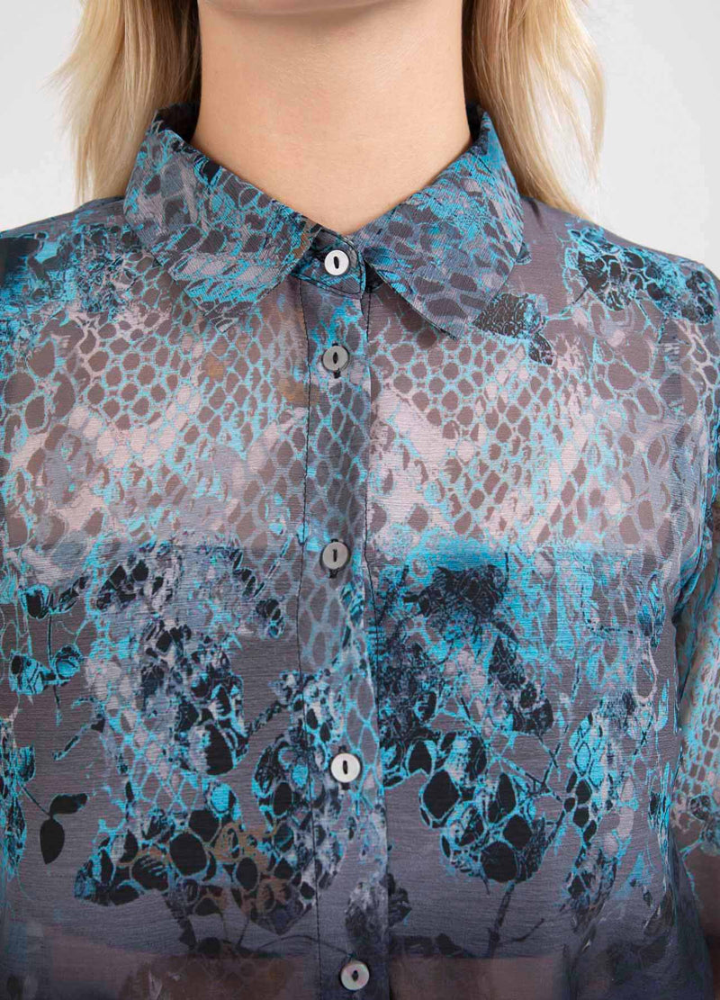 Coster Copenhagen TOP MED BRANCHES PRINT Shirt/Blouse Branches print - 936