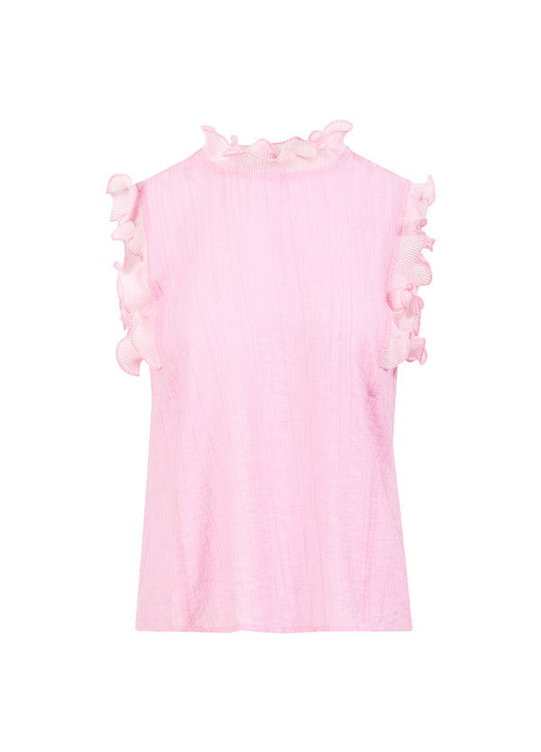 Coster Copenhagen TOP MED FLÆSER Shirt/Blouse Magenta - 861