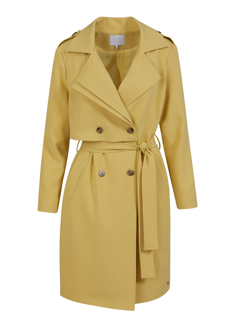 Coster Copenhagen TRENCHCOAT Outerwear Mustard - 712