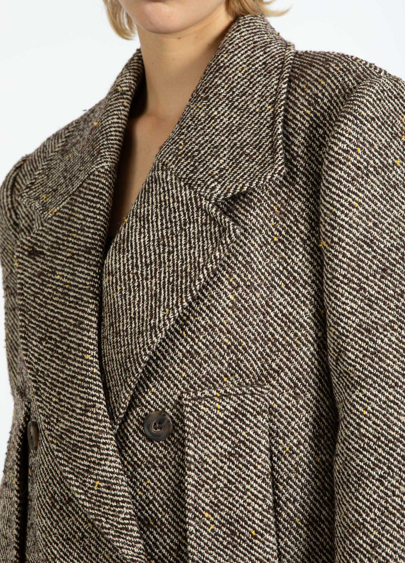 Coster Copenhagen ULDJAKKE Outerwear Graphic tweed - 998