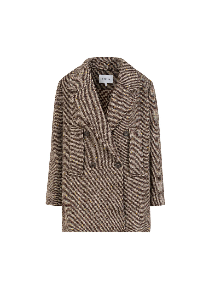 Coster Copenhagen ULDJAKKE Outerwear Graphic tweed - 998
