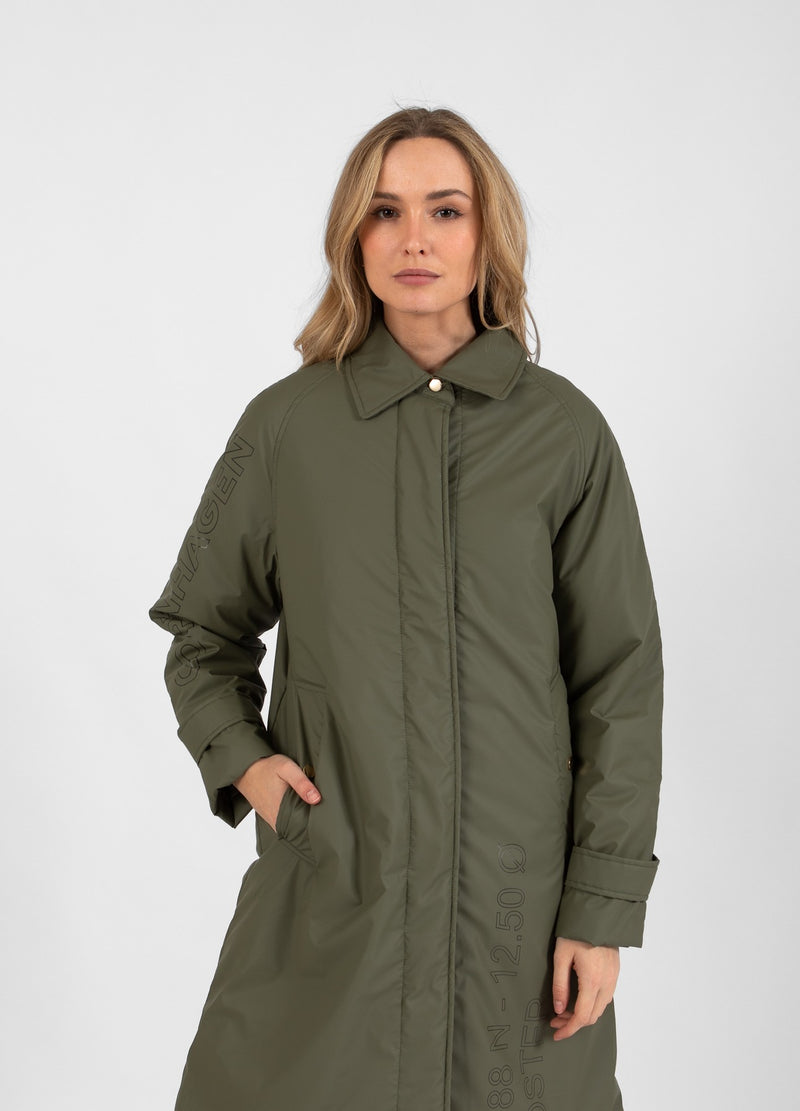 Coster Copenhagen  VINTER REGNJAKKE Outerwear Dusty green - 465