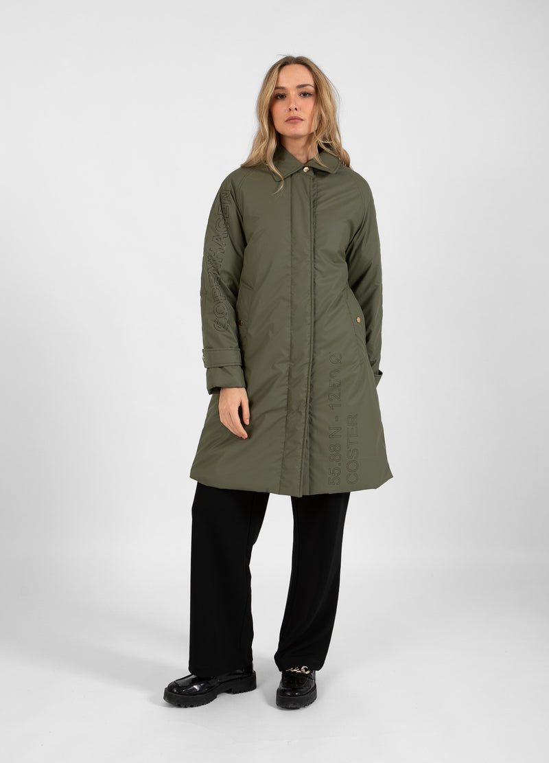 Coster Copenhagen  VINTER REGNJAKKE Outerwear Dusty green - 465