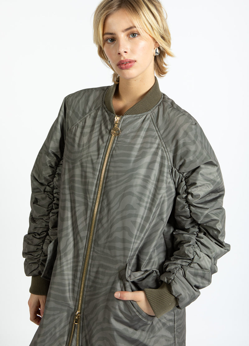 Coster Copenhagen ZEBRA BOMBERJAKKE Outerwear Big zebra print - 915