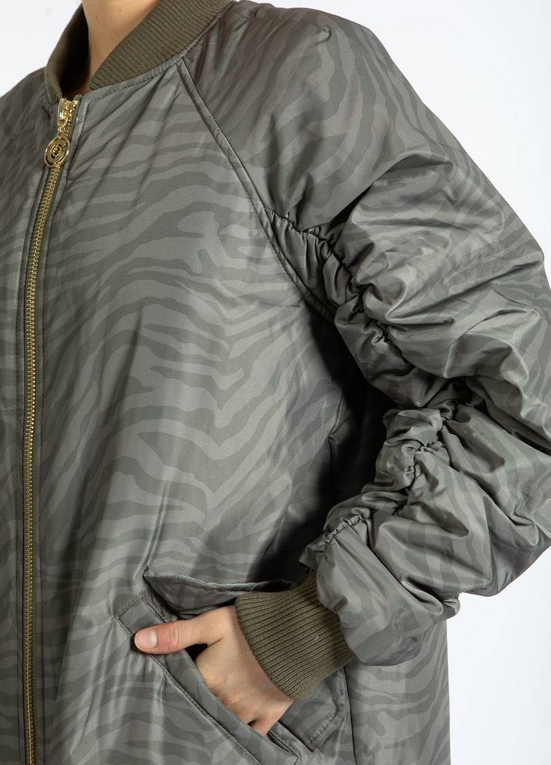 Coster Copenhagen ZEBRA BOMBERJAKKE Outerwear Big zebra print - 915