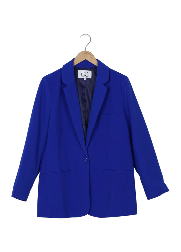 PRE-LOVED CC HEART ADA BLAZER - Cobalt Blue