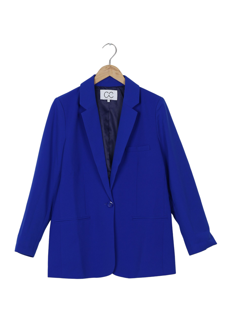 PRE-LOVED CC HEART ADA BLAZER - Cobalt Blue