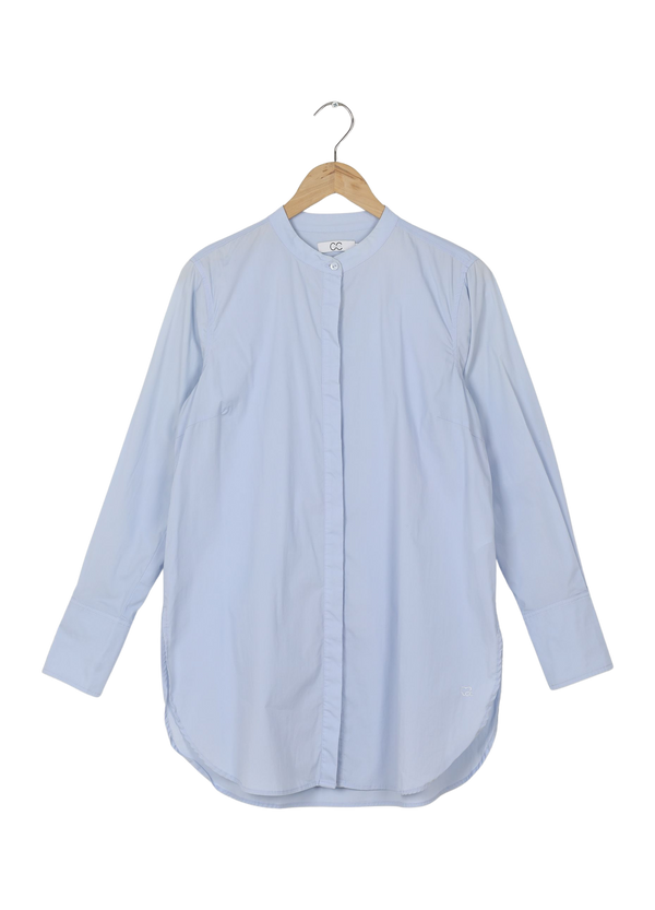 PRE-LOVED CC HEART OVERSIZED SKJORTE - Air blue